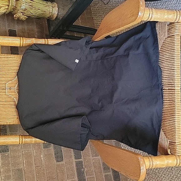 Figs, Casma Three-Pocket Scrub Top, black size XL - Picture 5 of 7